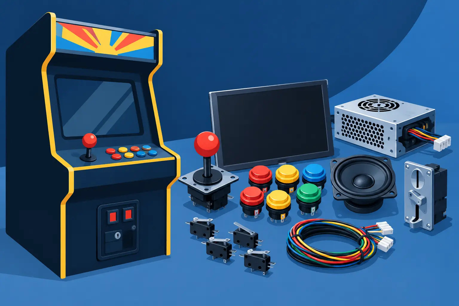 Top Replacement Parts to Stock for Arcade Machines