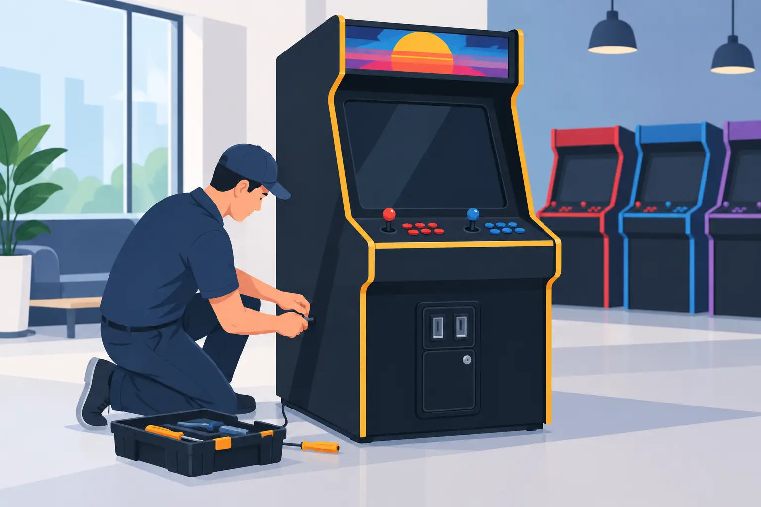 How to Install Arcade Machines for More Play