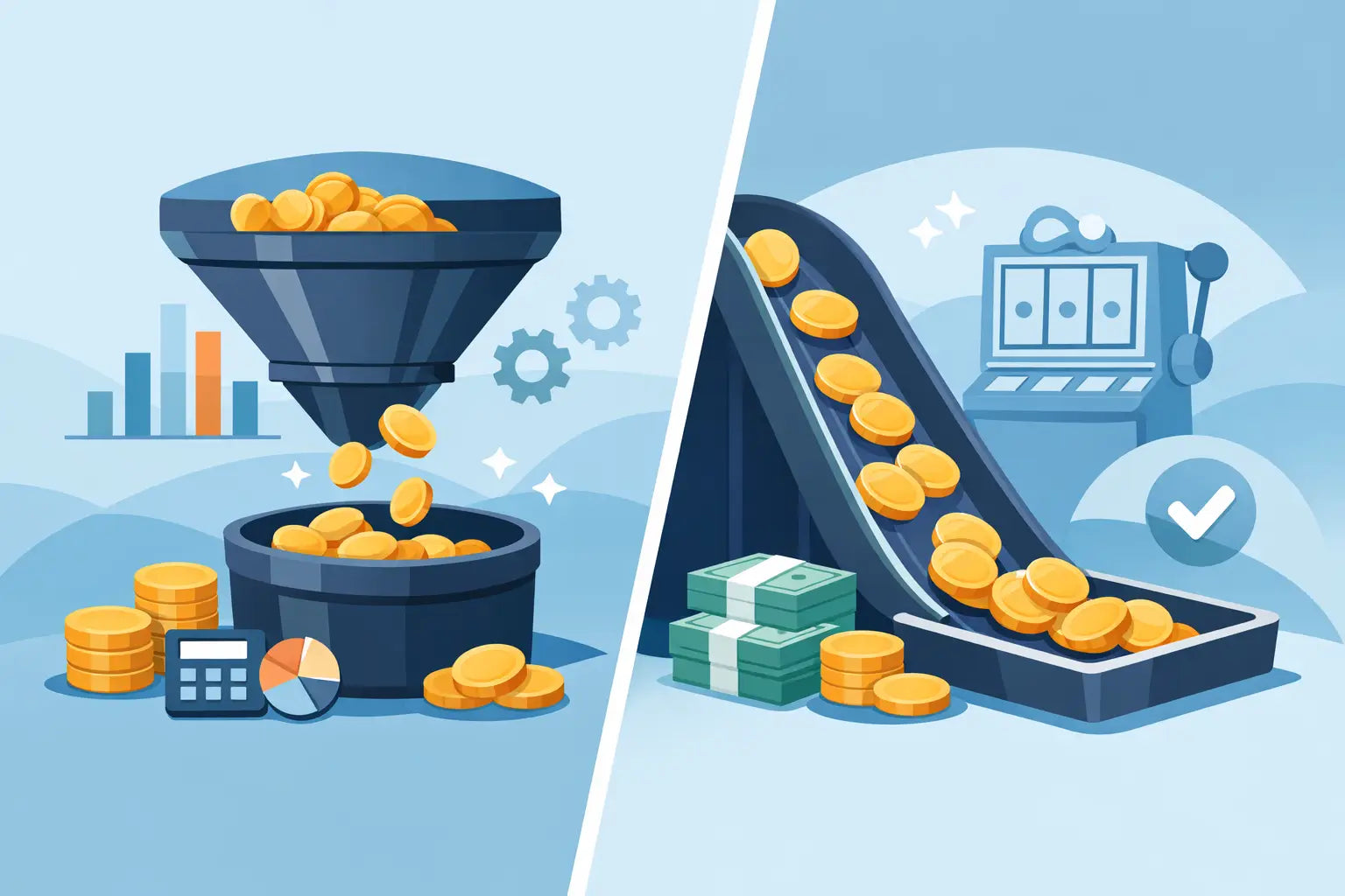 Hopper Versus Slide Payouts: What Operators Need