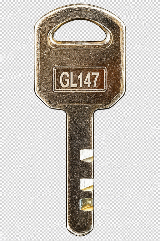 GL147 Replacement Key Coin Quarter Pusher TEJ