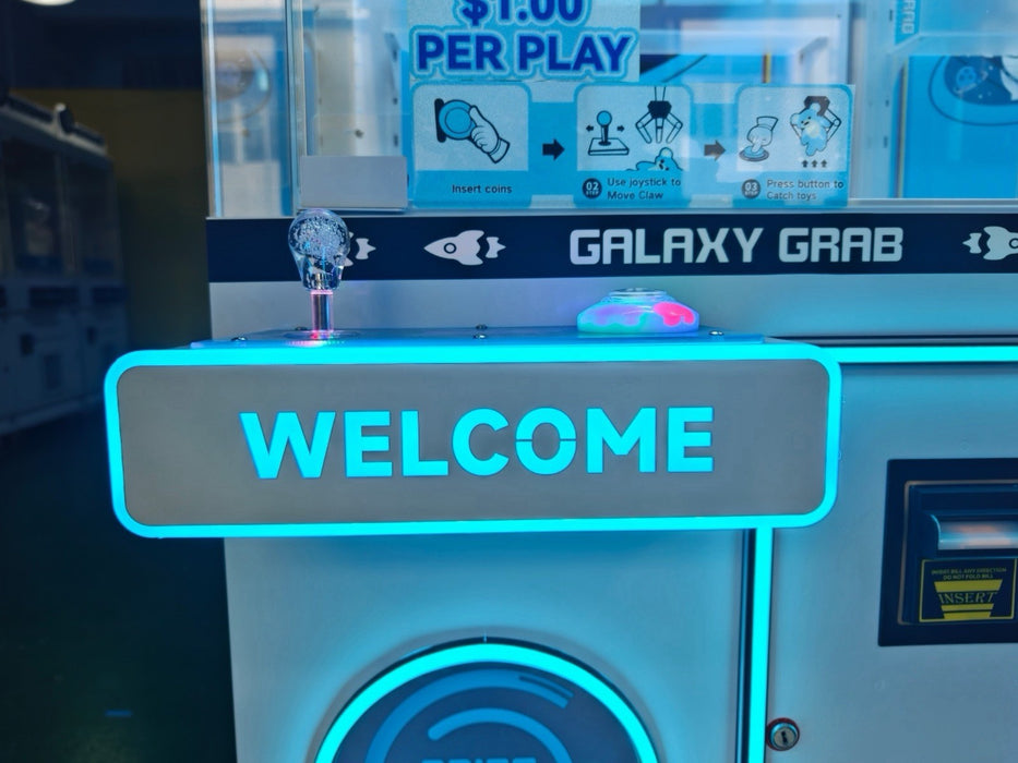 TOY PLUSH CRANE CLAW MACHINE  (NEW DESIGN)  SHIPPING
