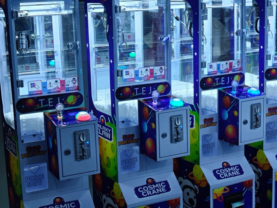 4PACK TEJ Cosmic Crane Claw Mini Space Galaxy Machine