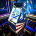 Quarter Coin Token Pusher Machine *Fast Shipping* USA FLAG