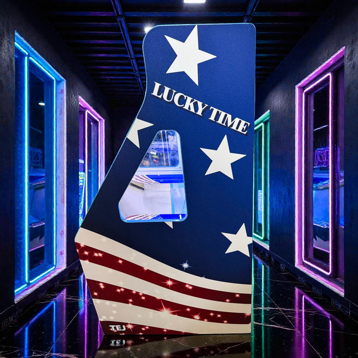 Quarter Coin Token Pusher Machine *Fast Shipping* USA FLAG
