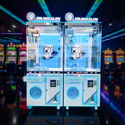 TOY PLUSH CRANE CLAW MACHINE  (NEW DESIGN)  SHIPPING