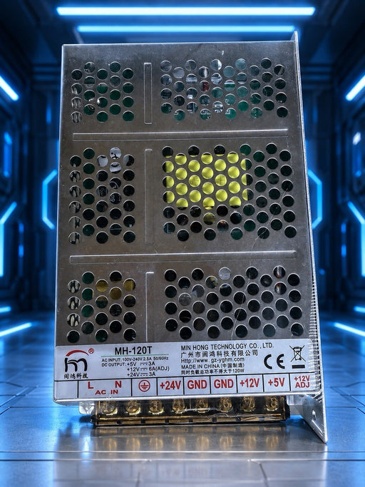 MH-120T POWER SUPPLY MIN HONG 5v 12v 24c