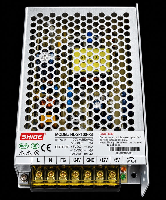 SHIDE HL-SP100-R3 POWER SUPPLY MIN HONG 5v 12v 24v